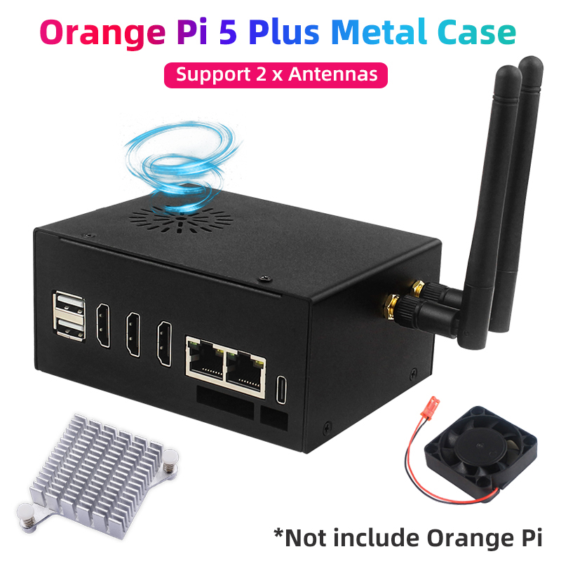 Orange Pi 5 Plus 16Gb - Custodia in metallo Orange Pi 5