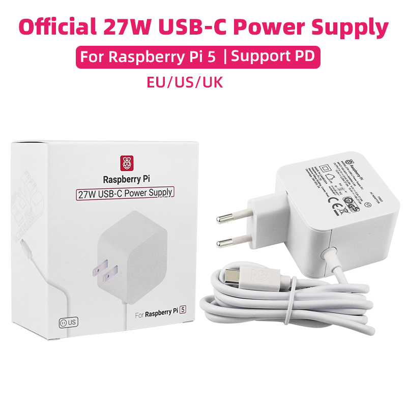 Banana Pi Bpi-M5 - Alimentatore ufficiale Raspberry Pi 27W USB-C