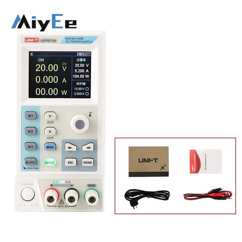 Programmable Dc Power Supply 60V 5A - UNI-T 60V 5A/8A180W/100W Alimentatore programmabile Alimentatore
