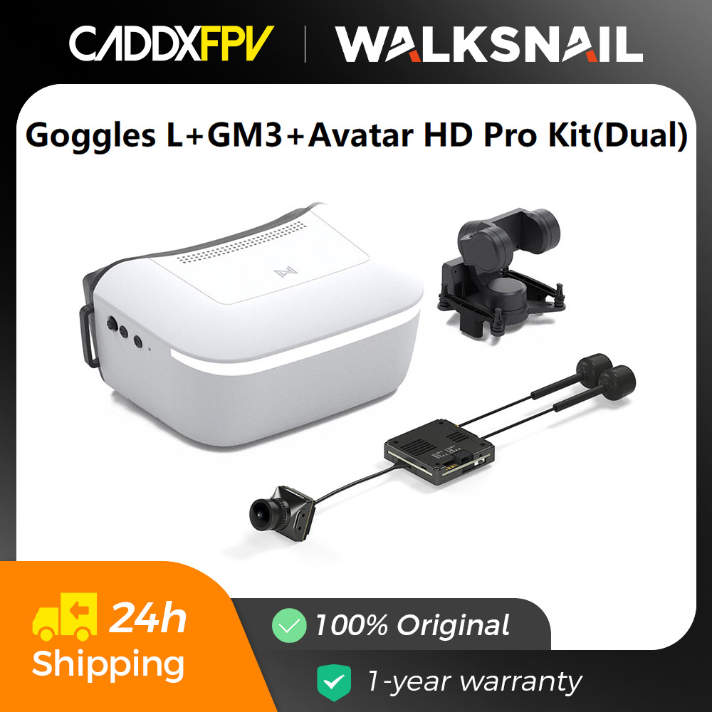 Fpv Goggles Avatar Hd Receiver - Occhiali HD Caddx Walksnail Avatar L