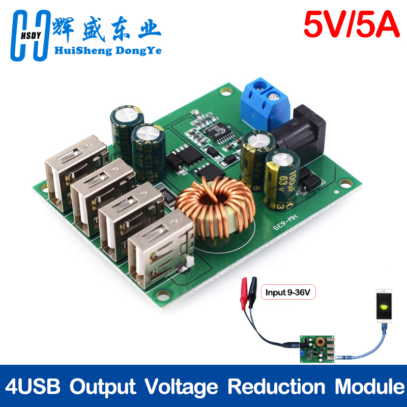 Programmable Dc Power Supply 60V 5A - DC DC 7V-60V a 5V 5A