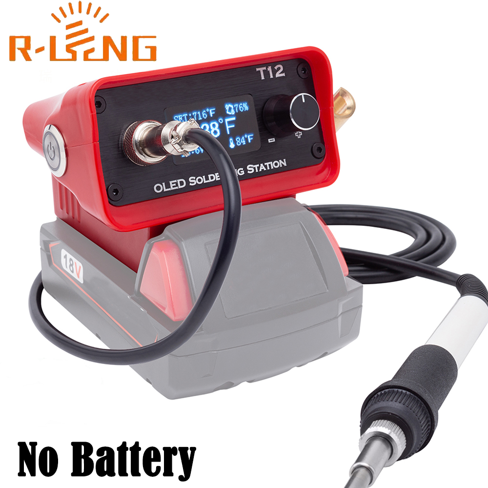 Soldering Station T12 Oled - Stazione di saldatura regolabile per stazione