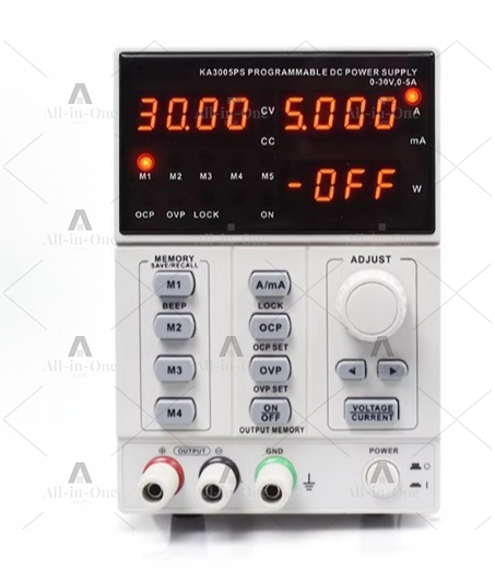 Programmable Dc Power Supply 60V 5A - Alimentatore DC Digitale Programmabile KA3003D /