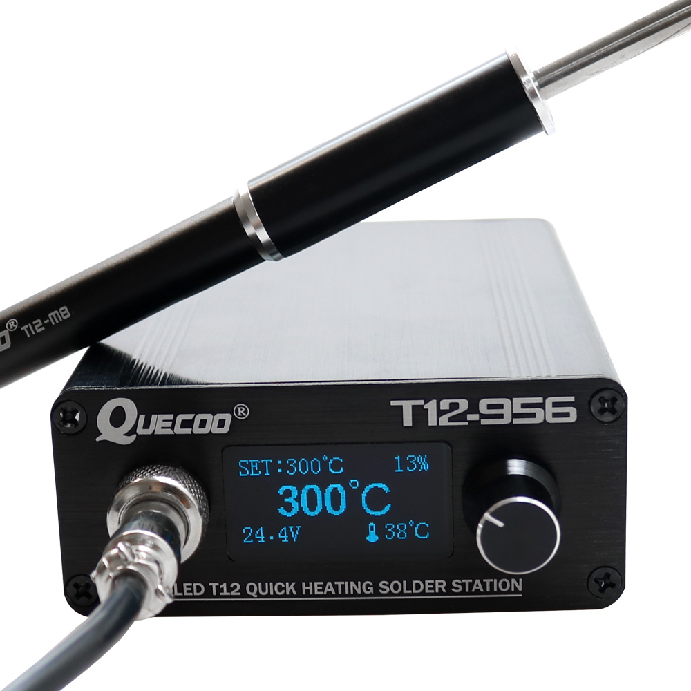Soldering Station T12 Oled - QUECOO T12-956 Stazione digitale per saldatura