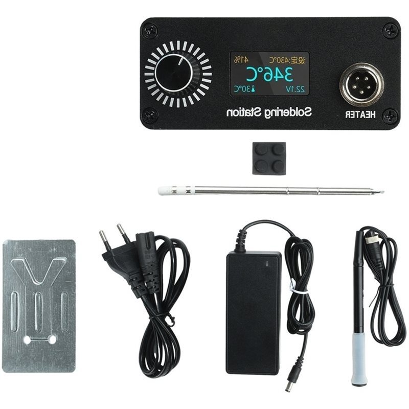 Soldering Station T12 Oled - Stazione di saldatura digitale B03C-T12, kit