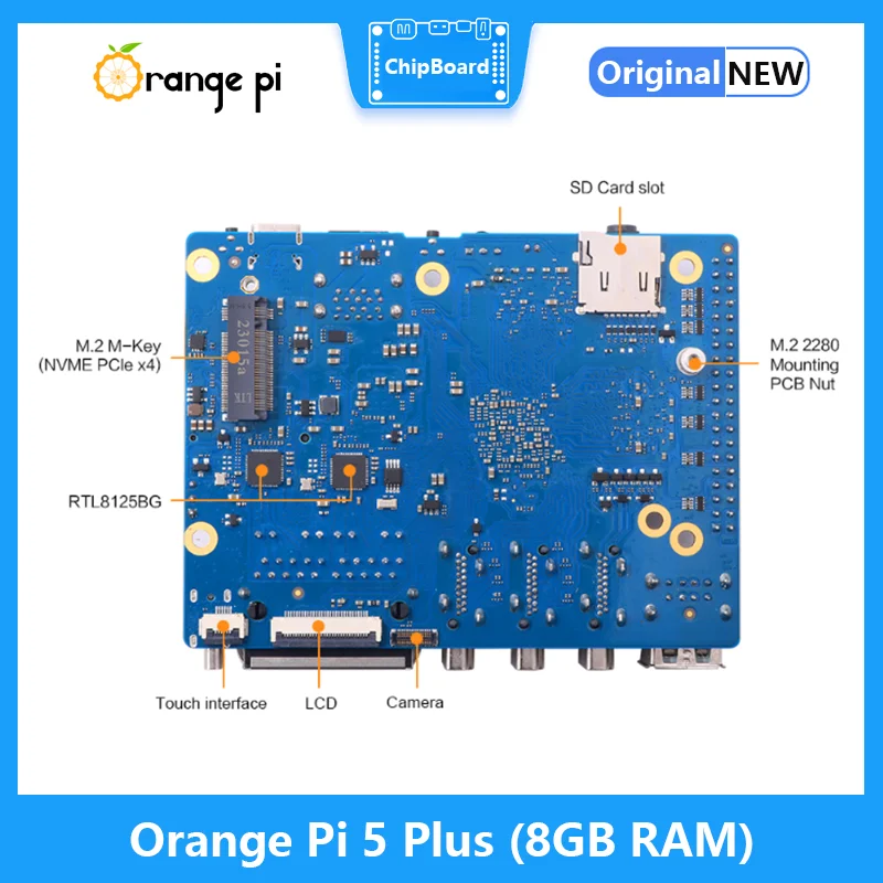 Scheda computer SSD esterna Wi - Orange Pi 5 Plus 16Gb recensione e prezzo