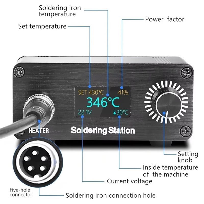 ABYN-Professional T12 Stazione - Soldering Station T12 Oled recensione e prezzo