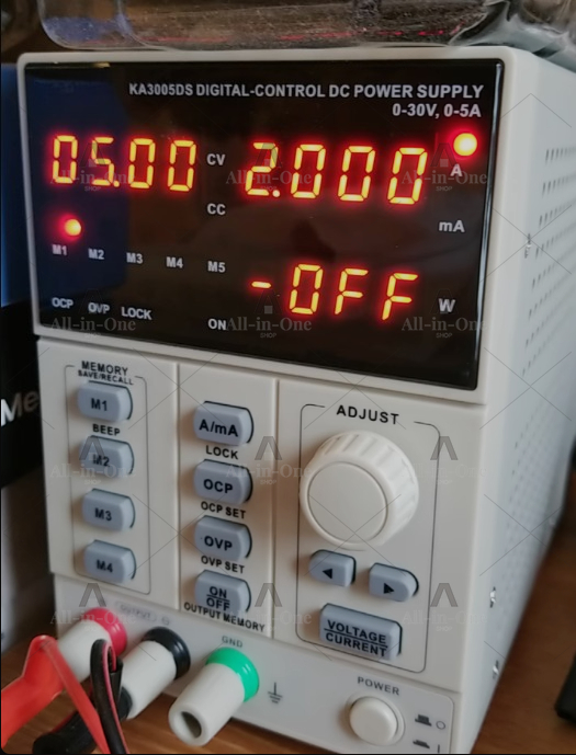 Alimentatore DC Digitale Progr - Programmable Dc Power Supply 60V 5A recensione e prezzo