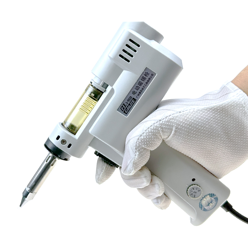 Pompa dissaldante elettrica a  - Desoldering Gun Vacuum Electric recensione e prezzo
