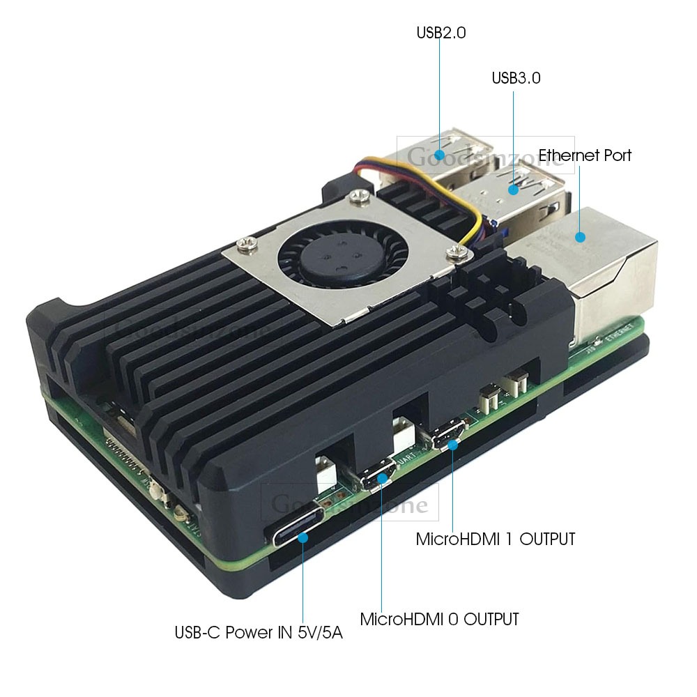 Custodia per armatura in lega  - Raspberry Pi 5 8Gb Kit recensione e prezzo
