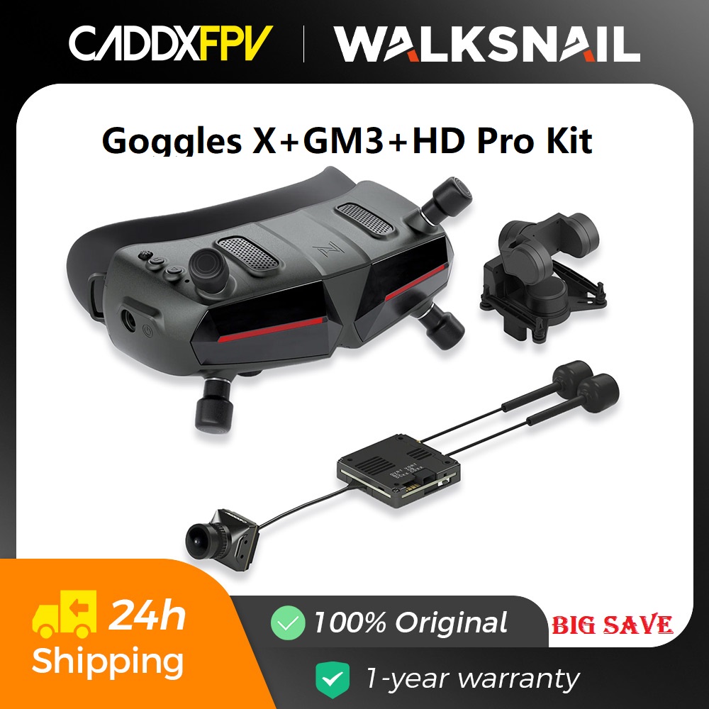 Caddx Walksnail Avatar HD Gogg - Fpv Goggles Avatar Hd Receiver recensione e prezzo