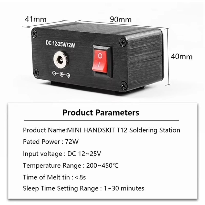 Stazione di saldatura digitale - Soldering Station T12 Oled recensione e prezzo