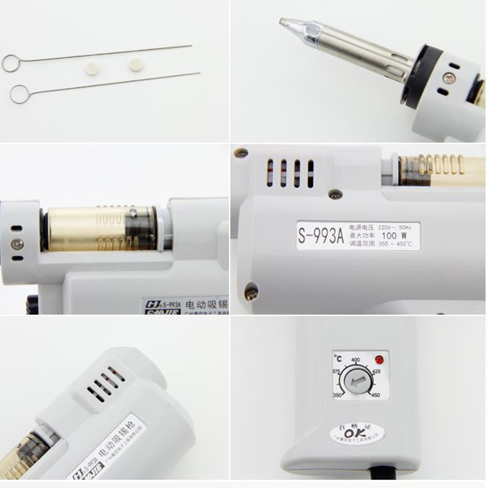 Pistola dissaldante elettrico  - Desoldering Gun Vacuum Electric recensione e prezzo